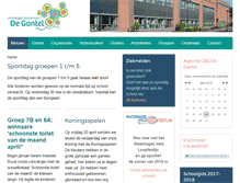Tablet Screenshot of degantel.nl